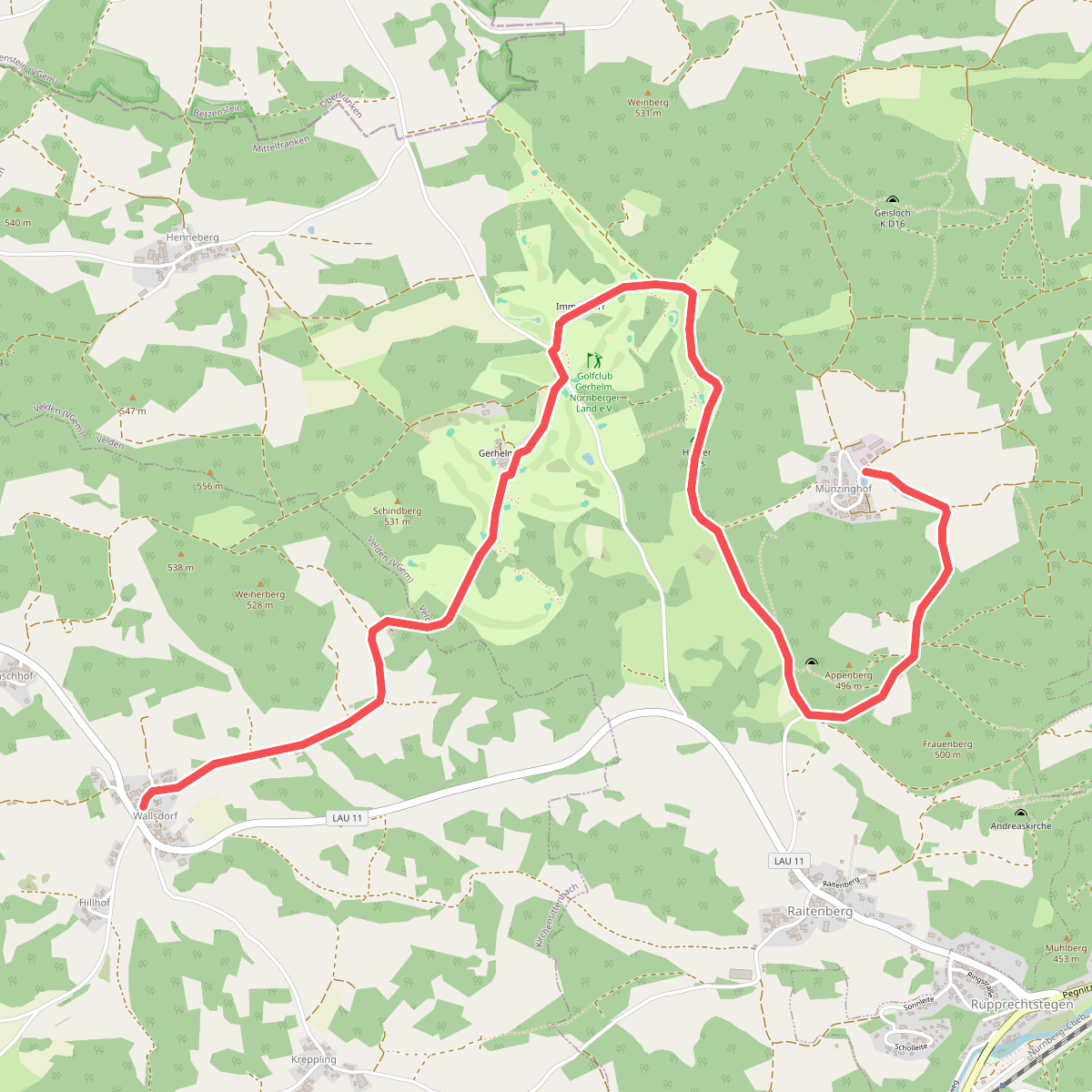 Landkreislauf Nürnberger Land 2013 Etappe 2