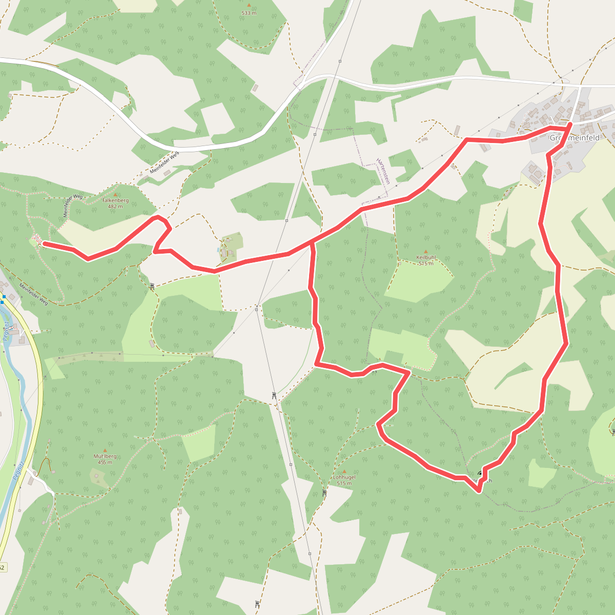 Falkenberghaus–Windloch–Schlangenfichte