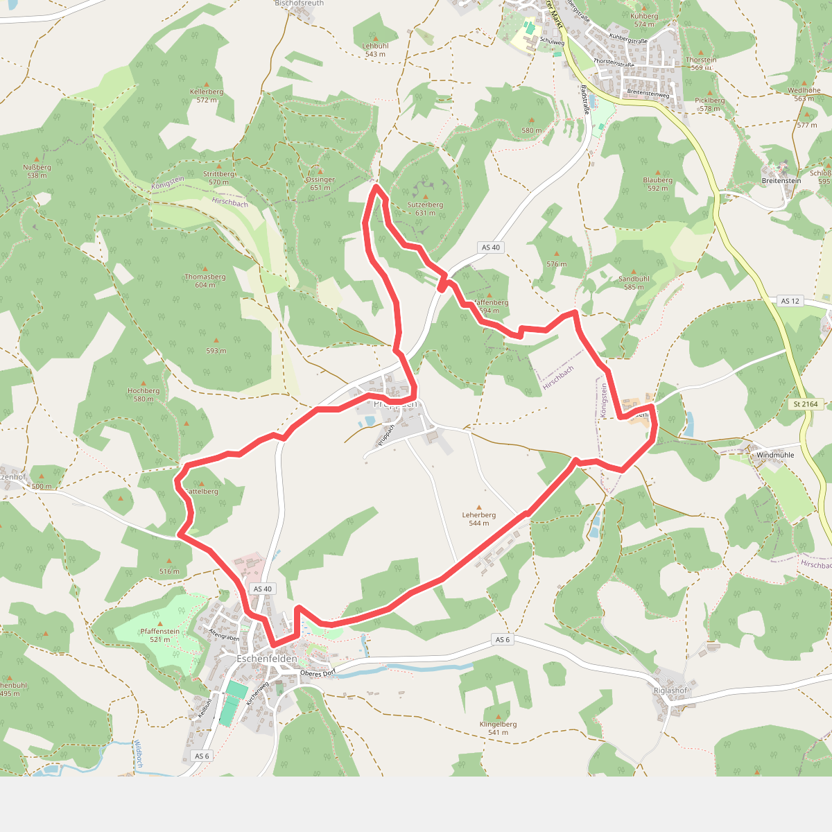 Eschenfelden Rundweg 10