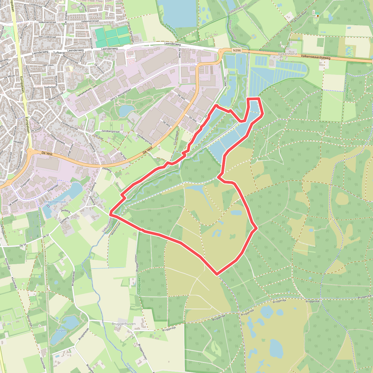 Wandelroute Tongelreep
