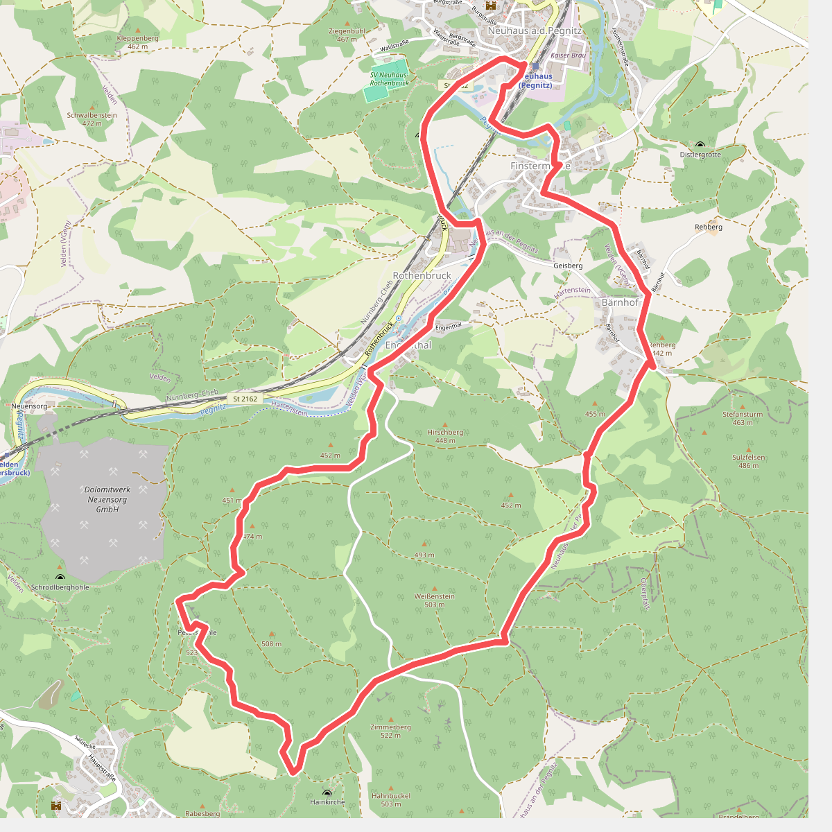 Neuhaus-Rundwanderweg No.6