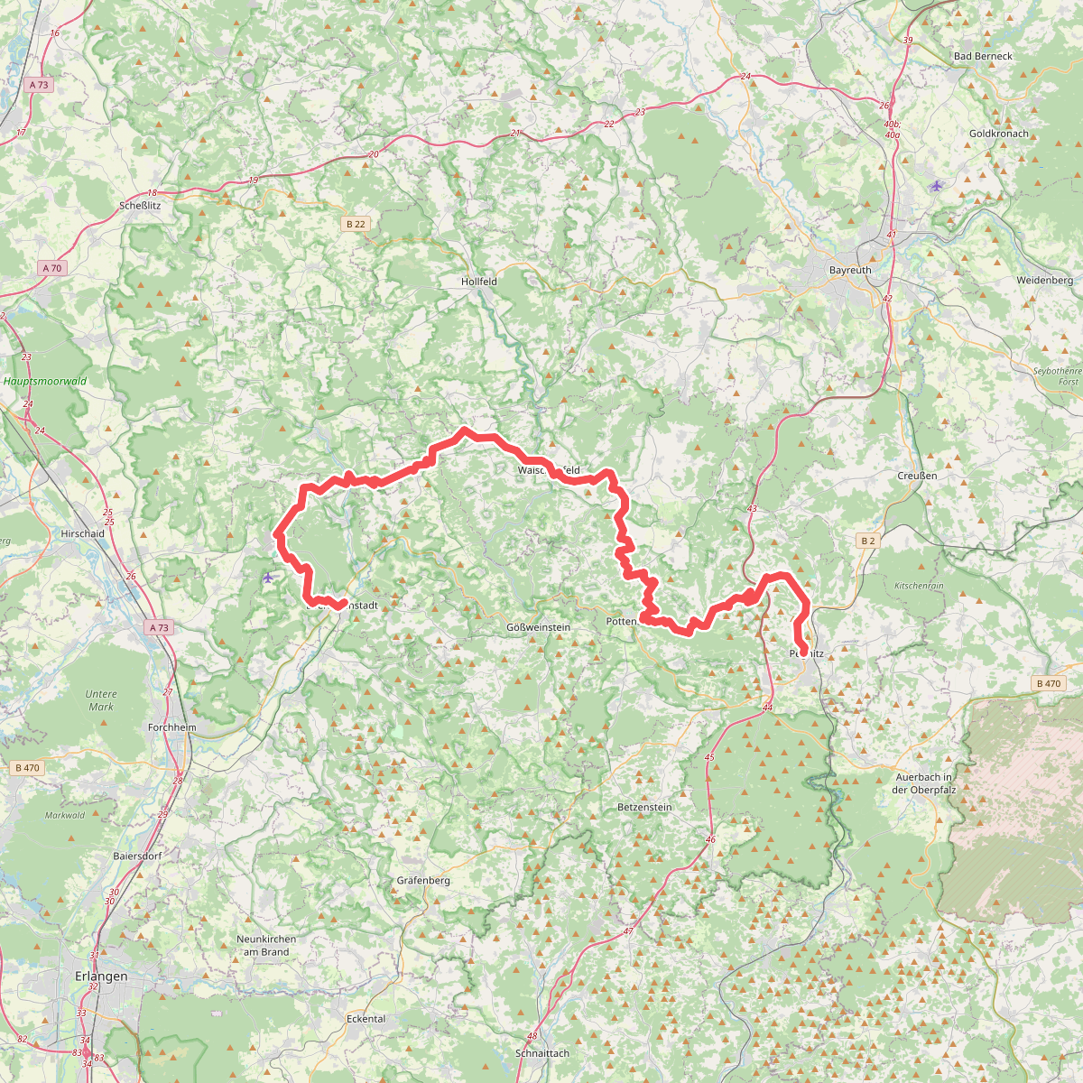 Pegnitz - Ebermannstadt