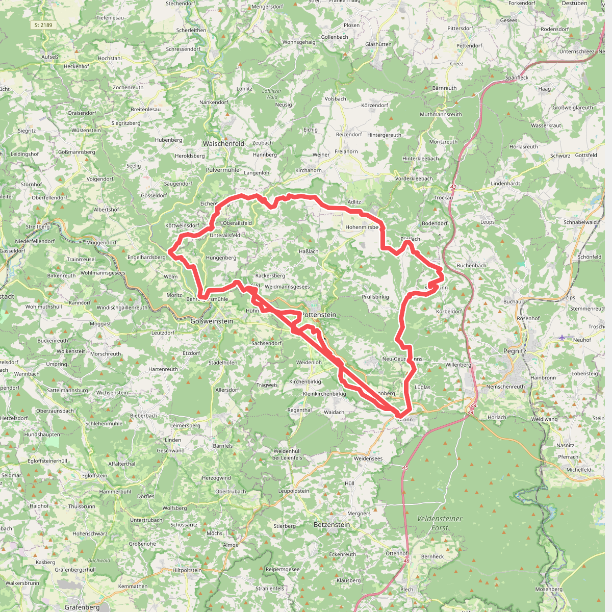 Rundweg durch die Fränkische Schweiz