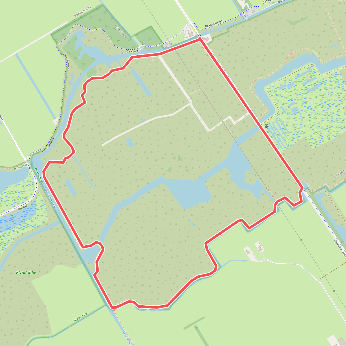 Wandelroute Houtwiel
