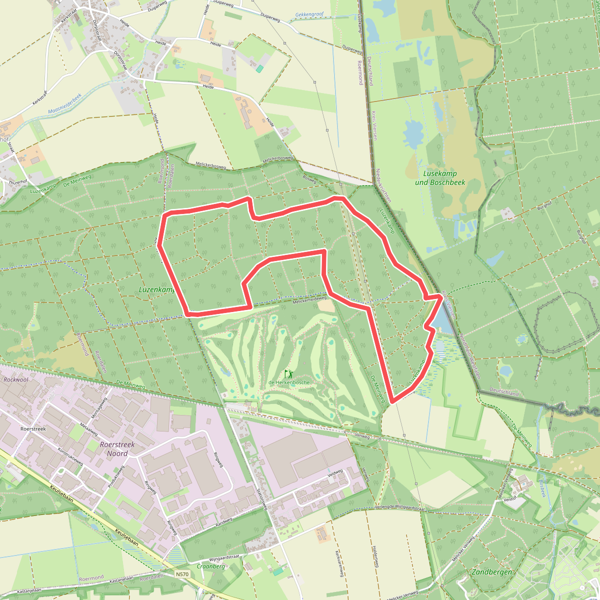 Wandelroute Luzenkamp