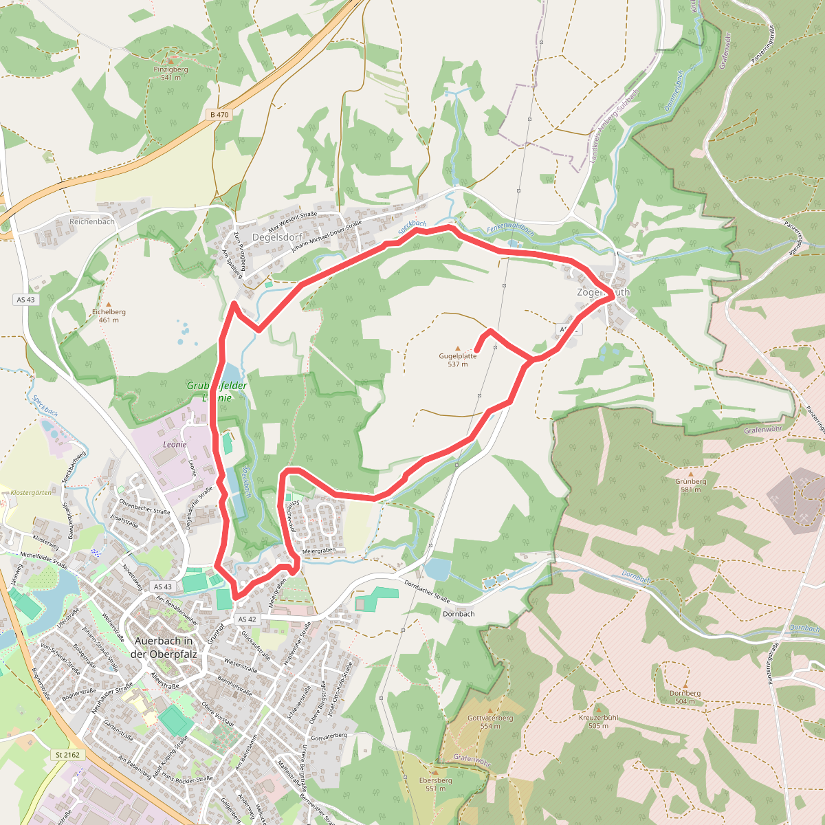 Auerbacher Mühlenweg