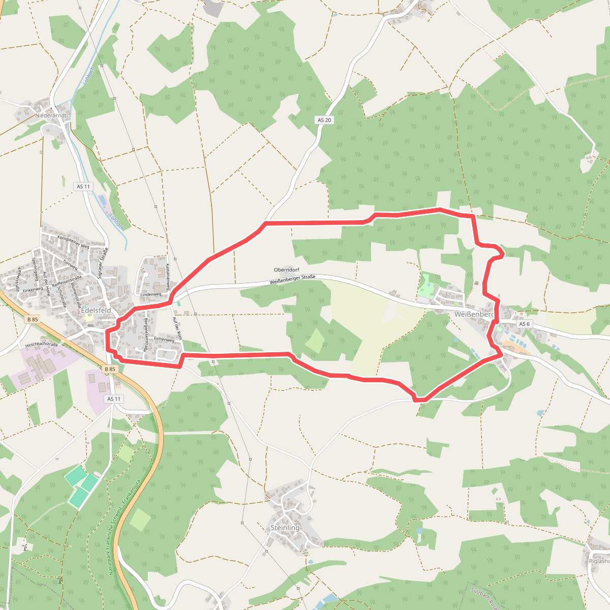 Panoramaweg Edelsfeld