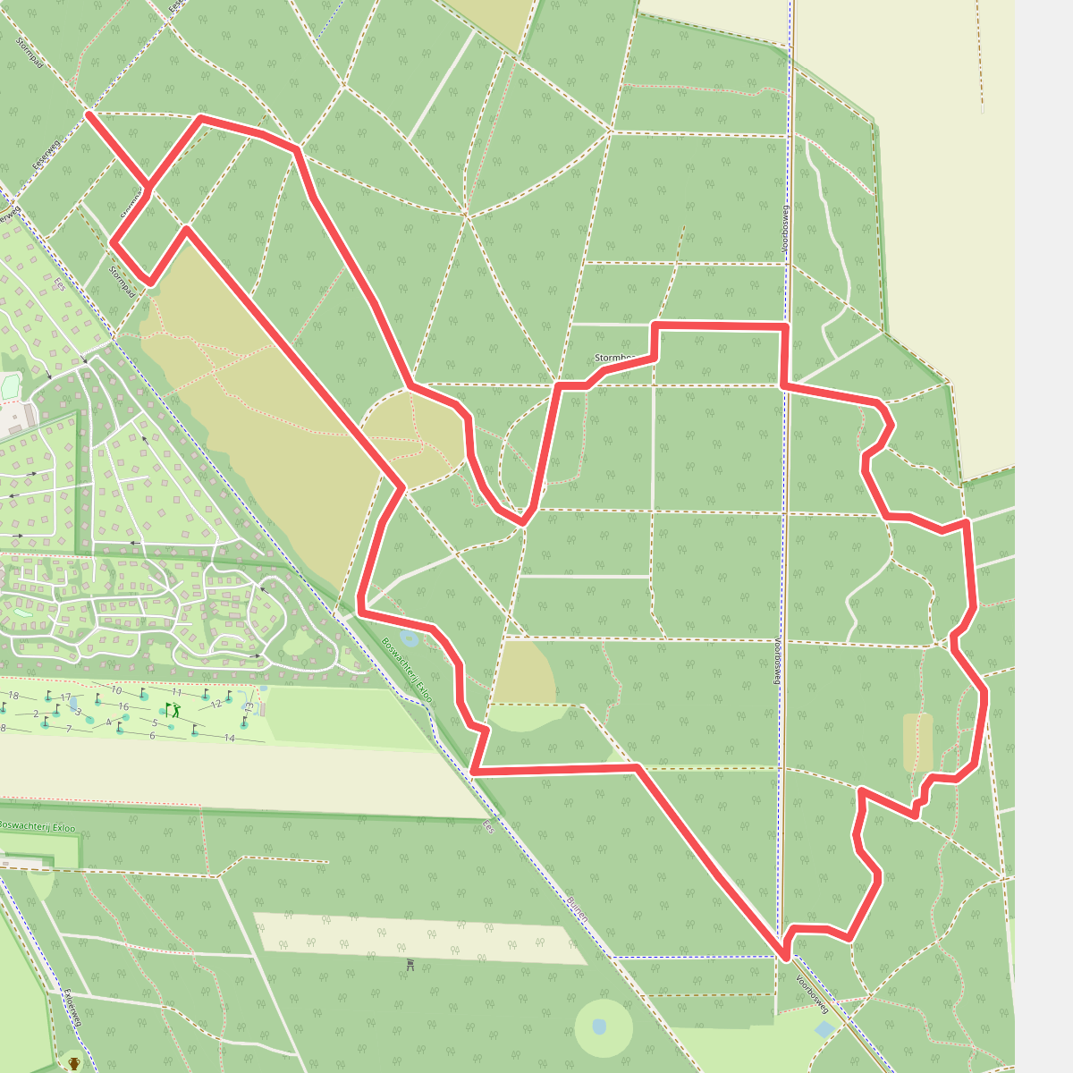 Wandelroute In het spoor van de mammoet