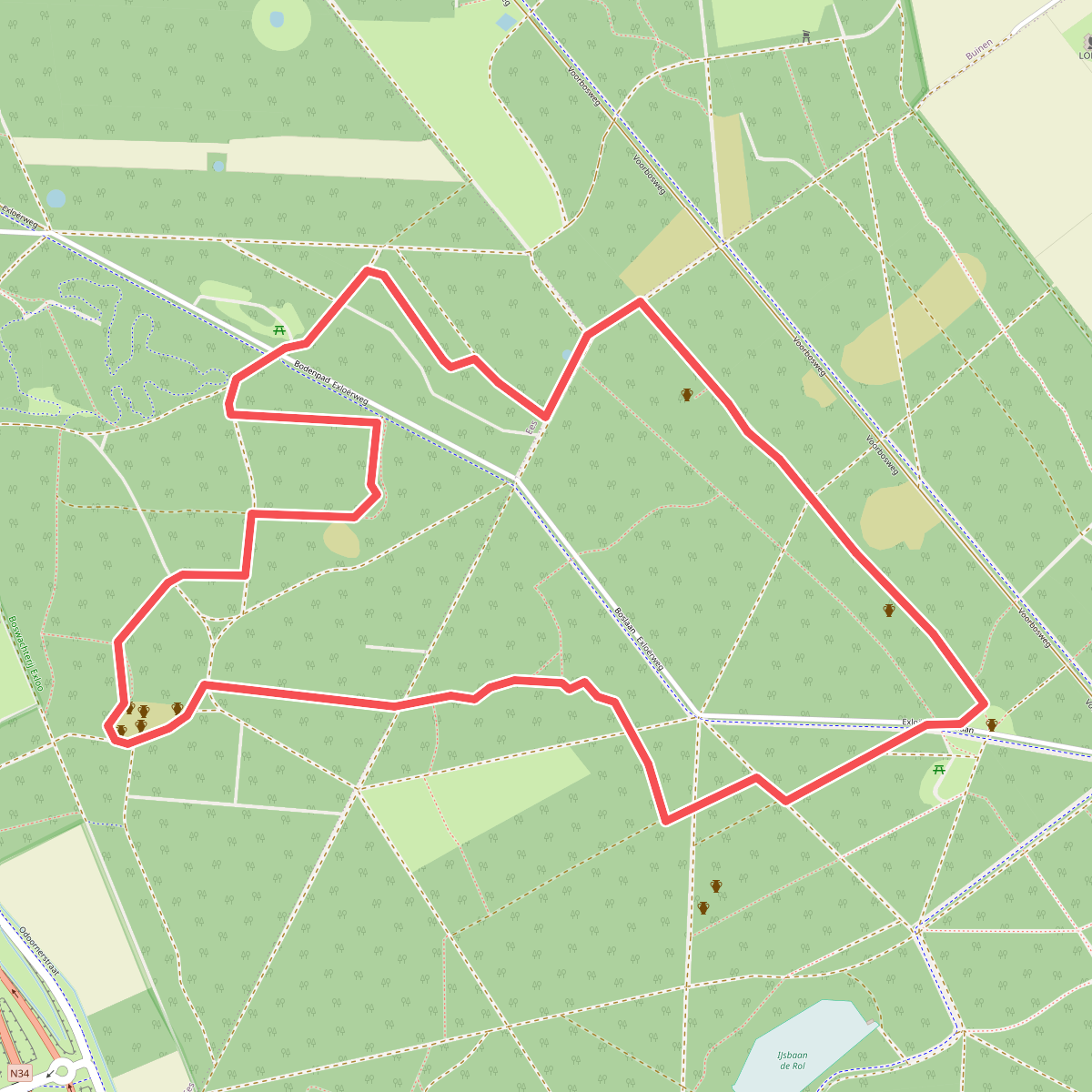 Wandelroute Zevenheuveltjes