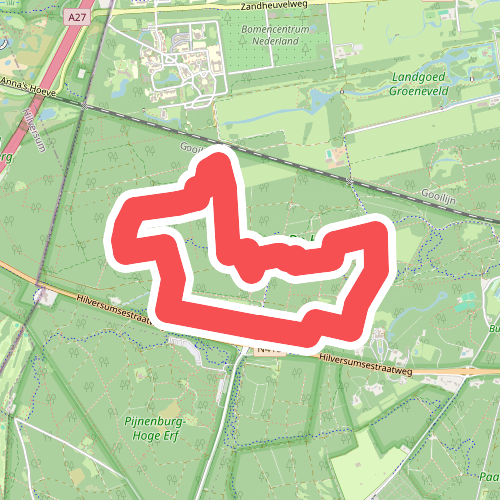 Wandelroute Vijver