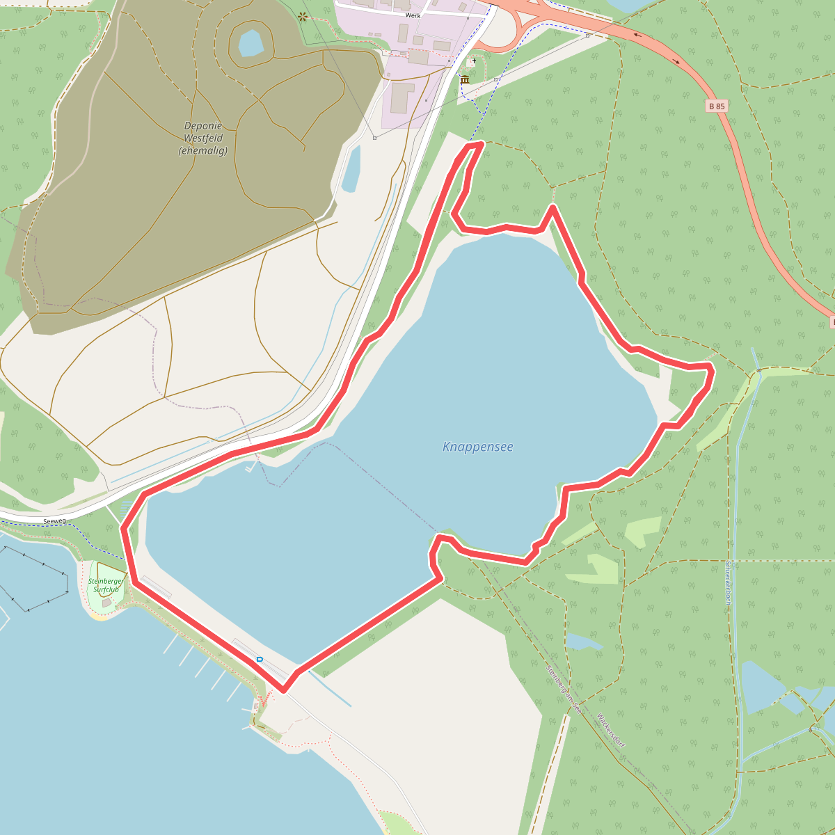 Knappensee-Rundweg