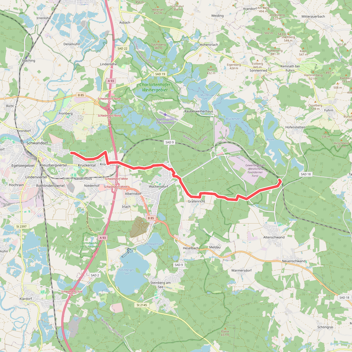 Schwandorf-Weinberg-Altenschwand ehem. Bhf.
