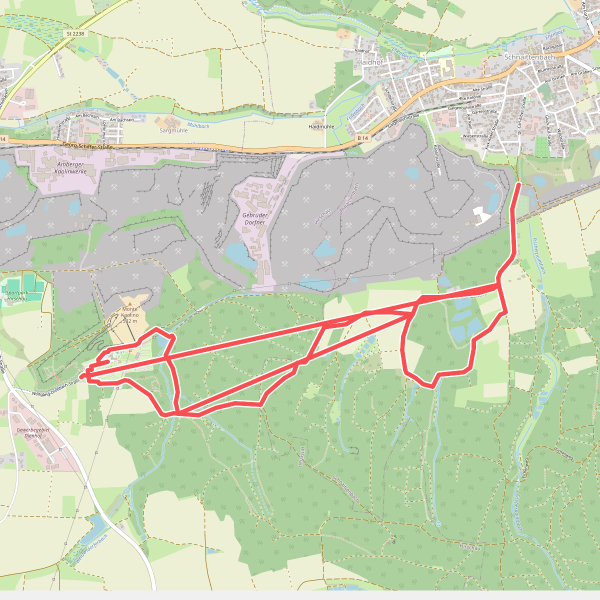 GeoPark Kaolinrevier Hirschau - Schnaittenbach