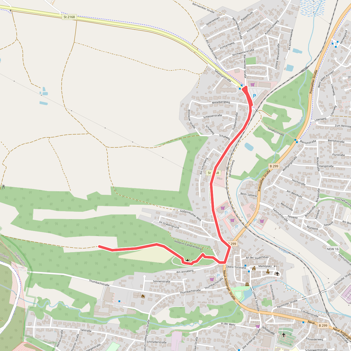 1. Permanenter IVV-Weg Grafenwöhr