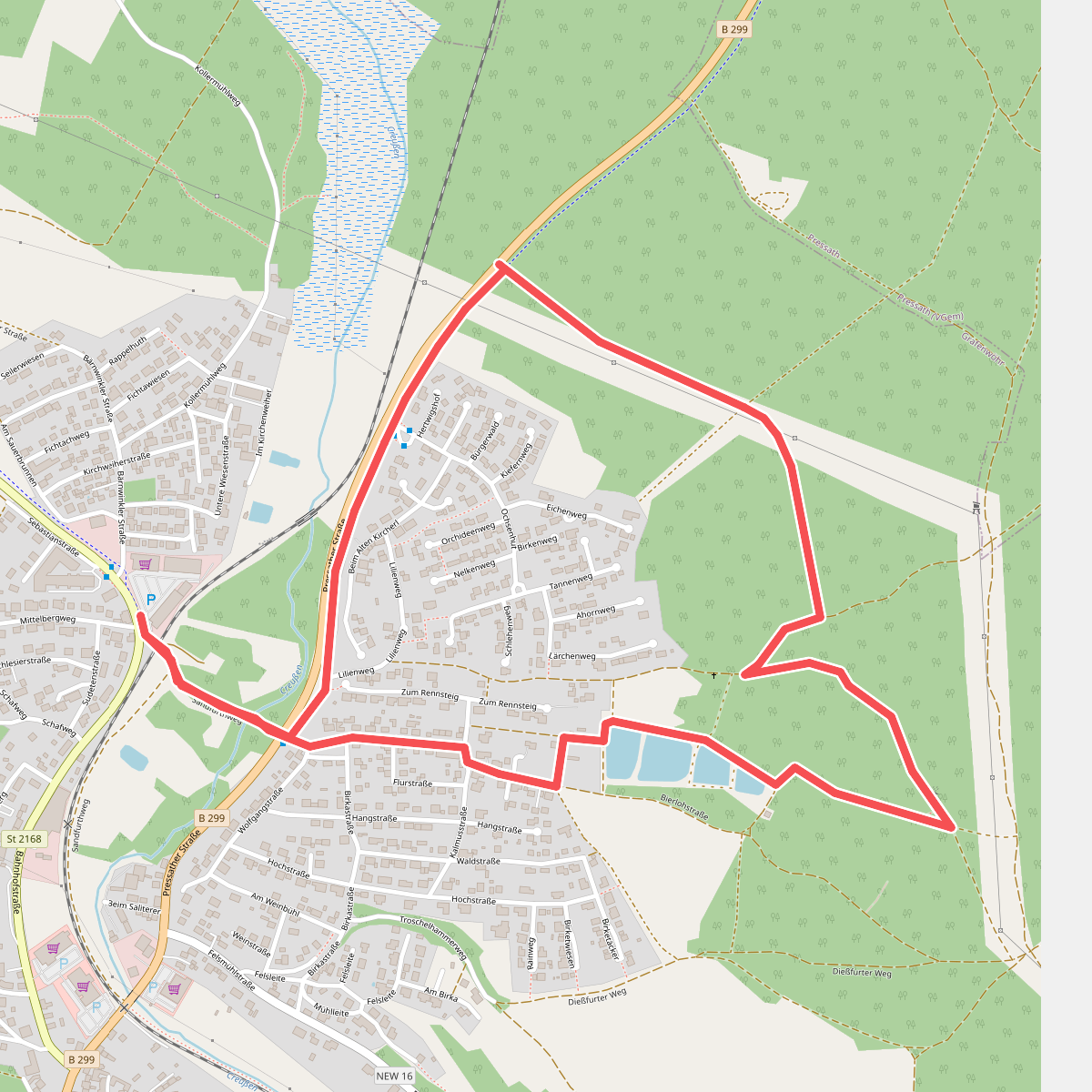 Permanenter IVV-Weg Grafenwöhr