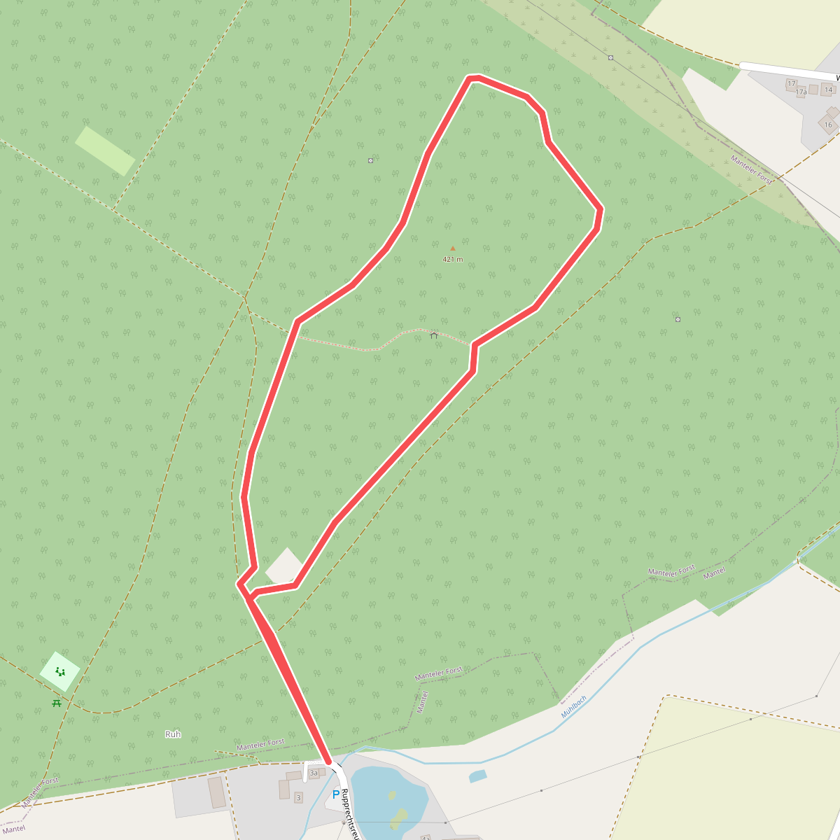 Rollstuhlwanderweg