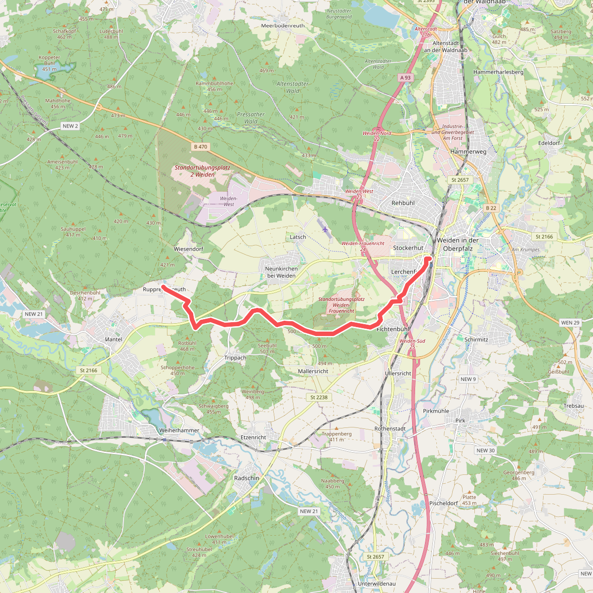 Weiden - Rupprechtsreuth