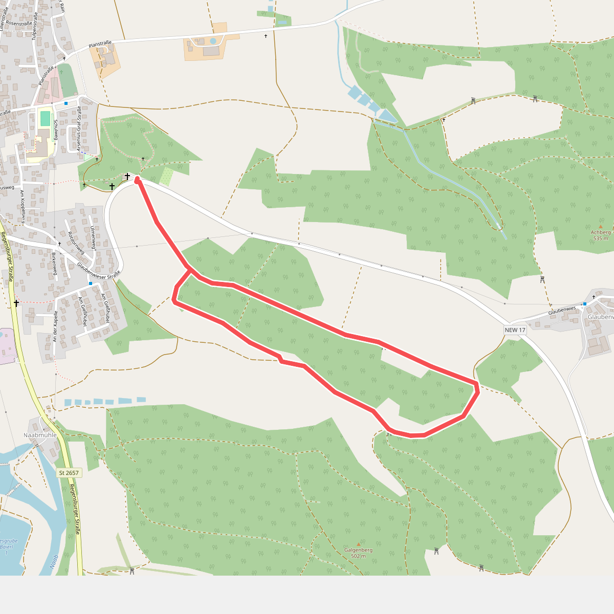 Luhe Rundwanderweg Nr. 2