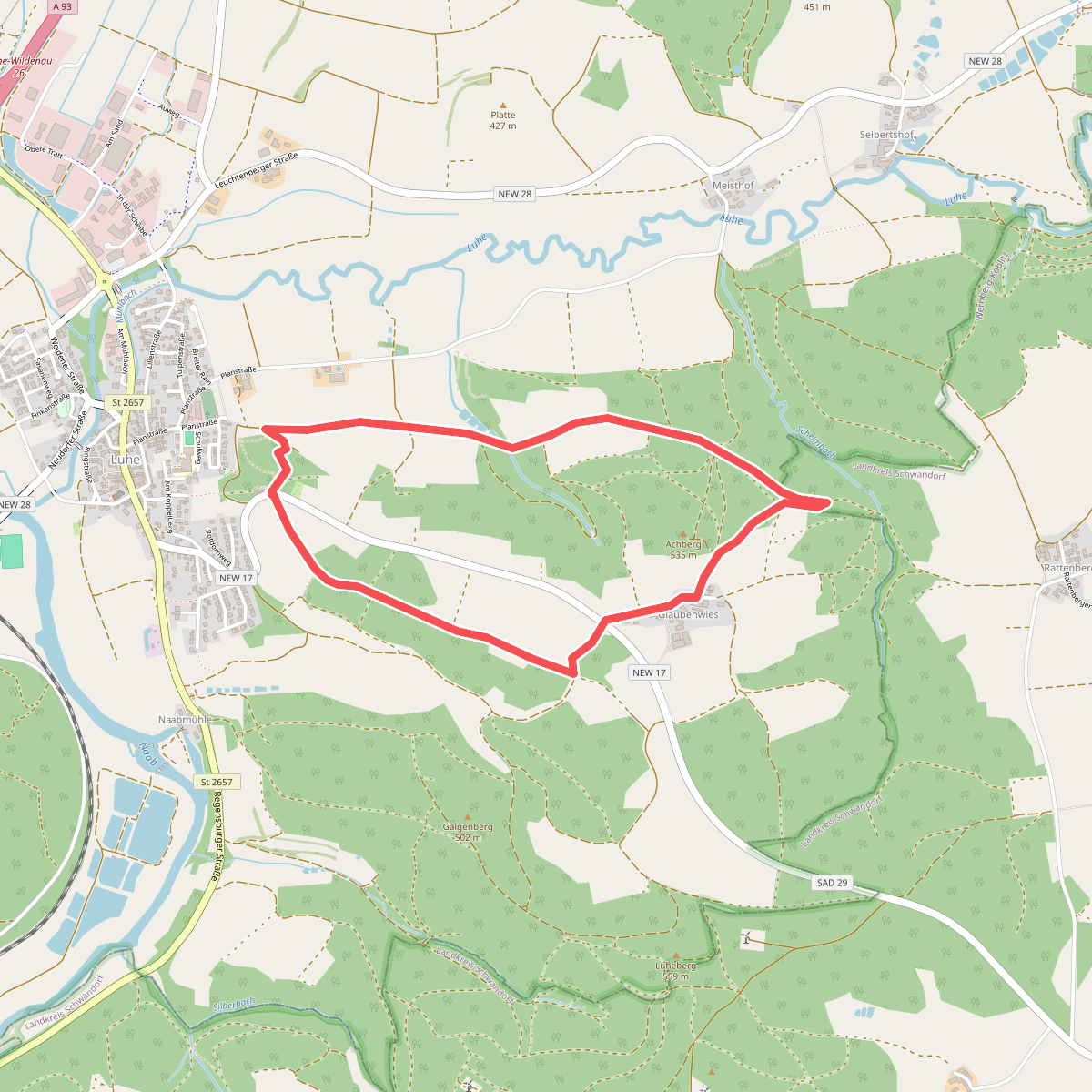 Luhe Rundwanderweg Nr. 3