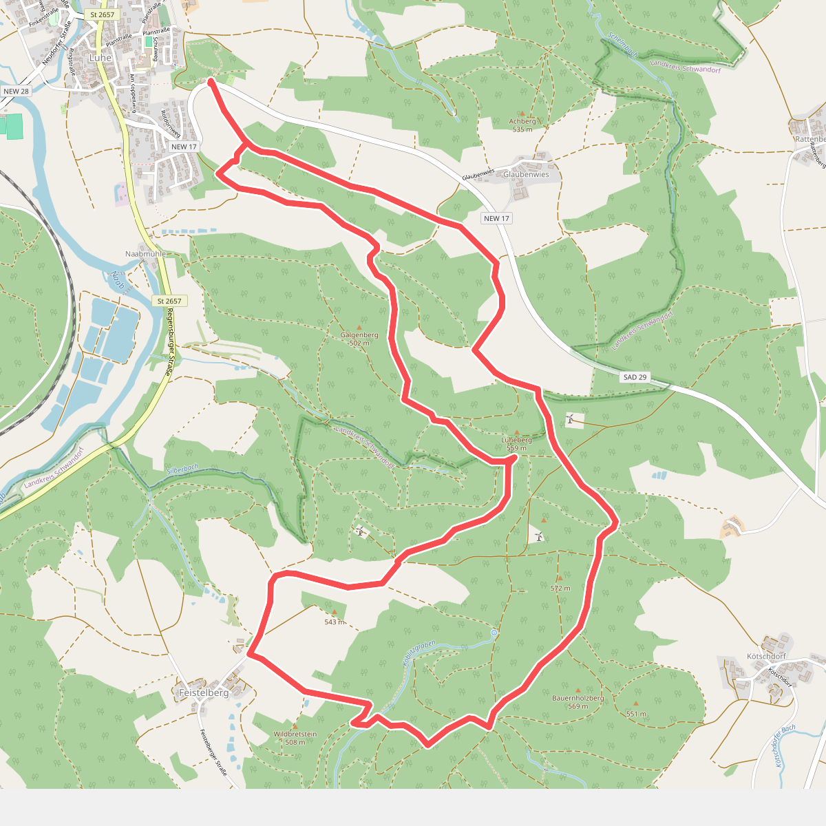 Luhe Rundwanderweg Nr. 4