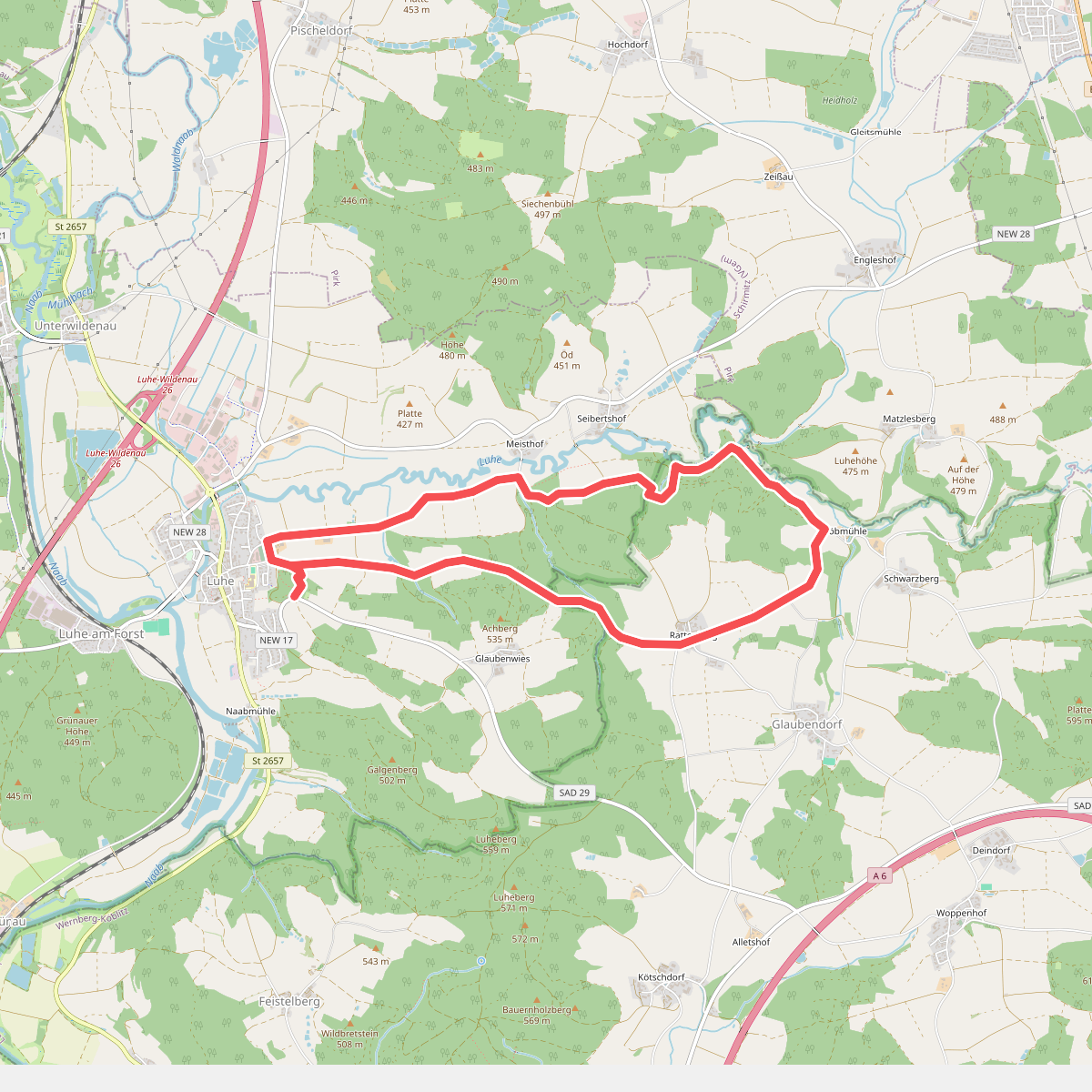 Luhe Rundwanderweg Nr. 5