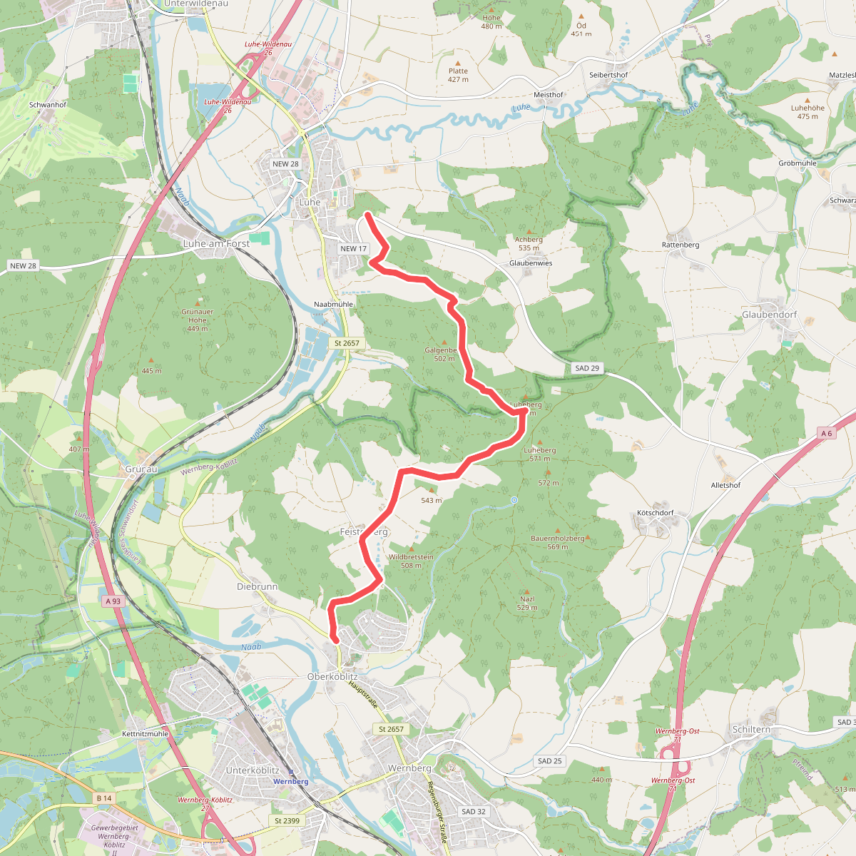 Luhe Rundwanderweg Nr. 6