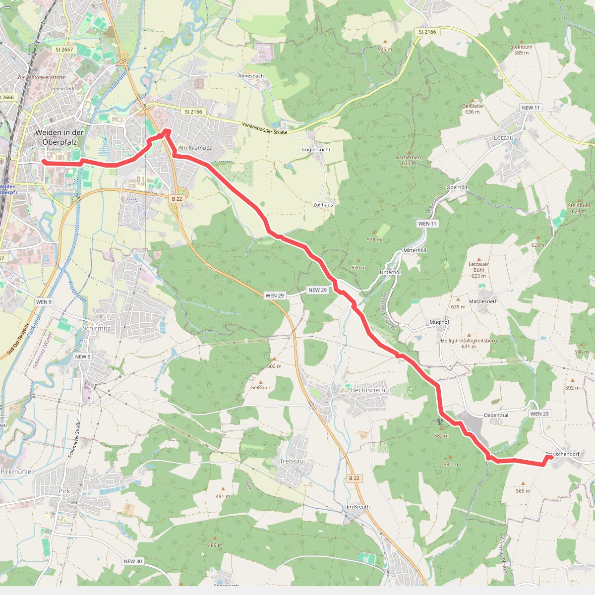 Weiden-Trauschendorf