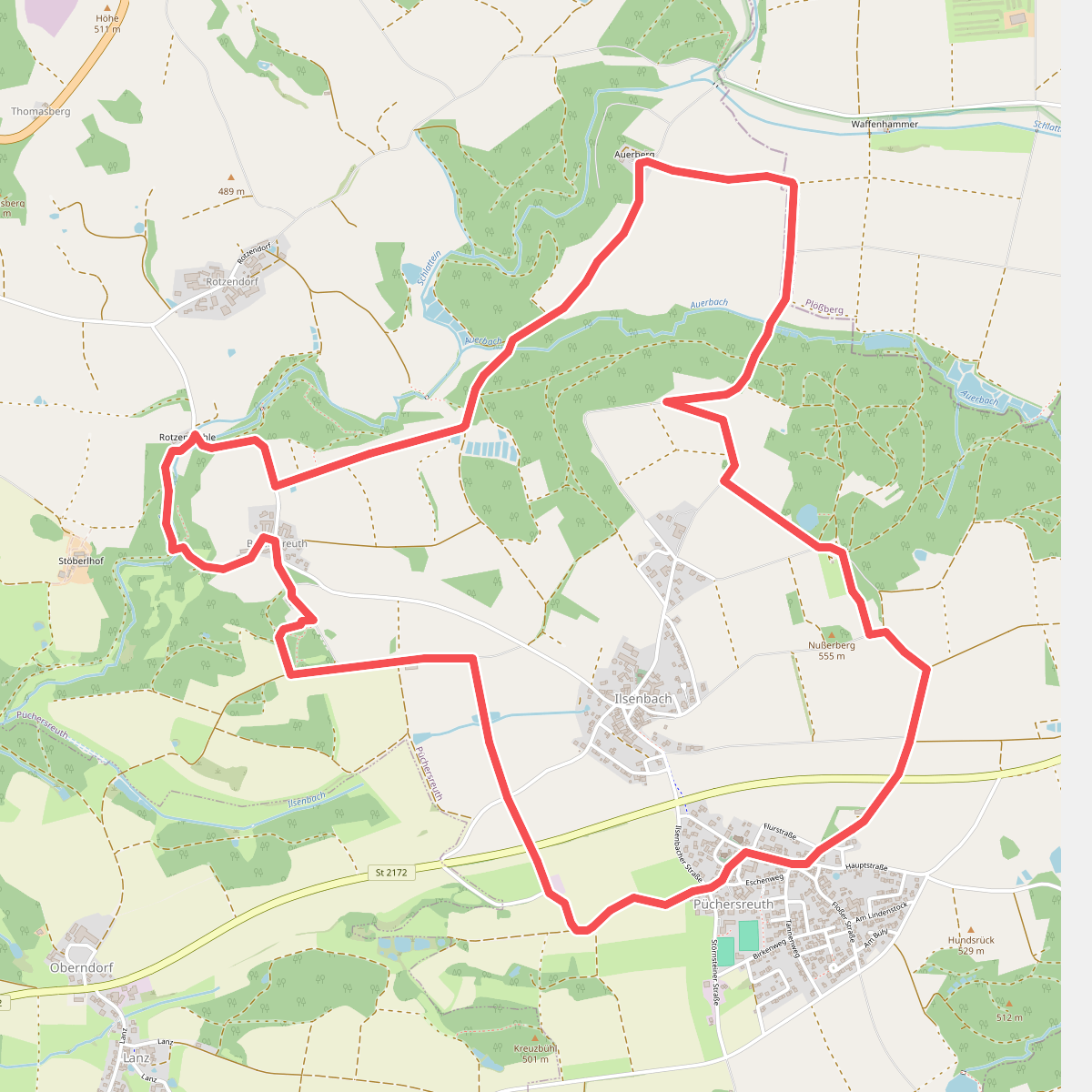 Panorama-Rundweg Püchersreuth