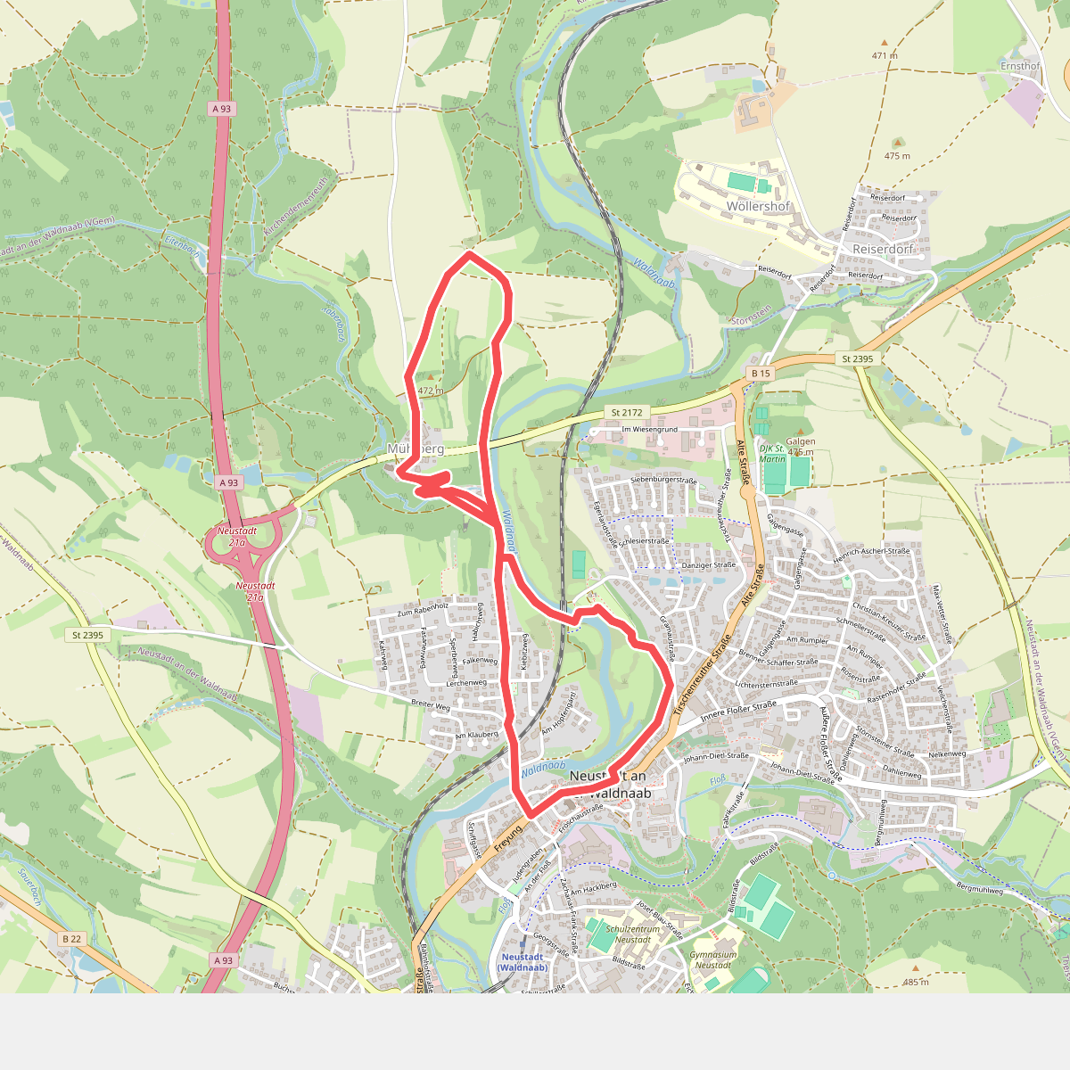 Rundwanderweg 4 - Mühlberg