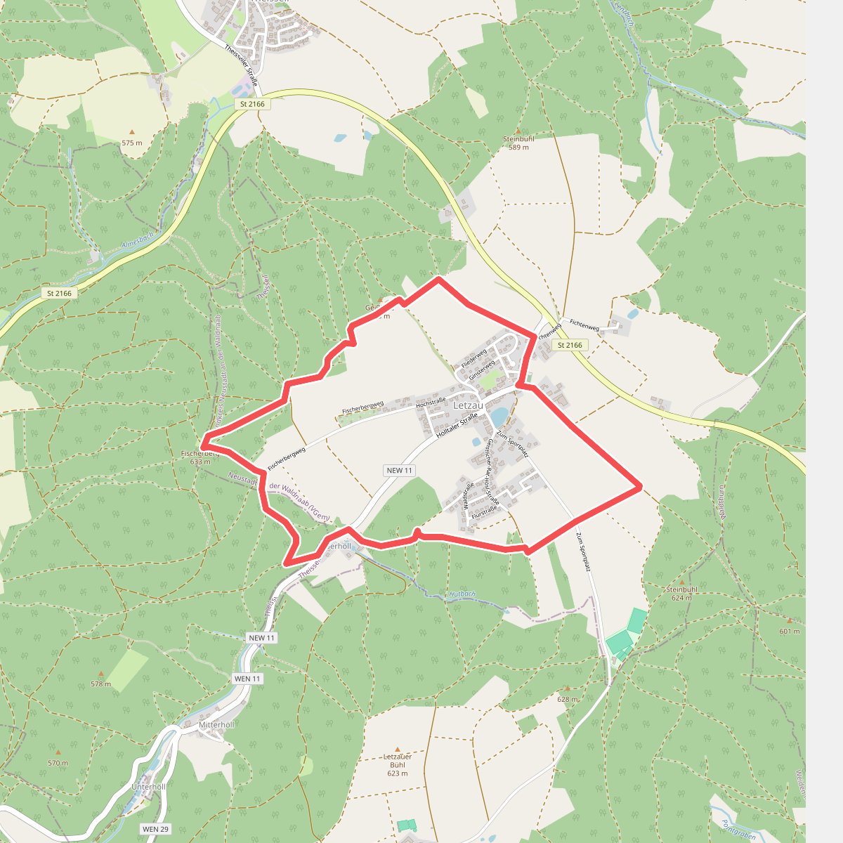 Rundweg Letzau
