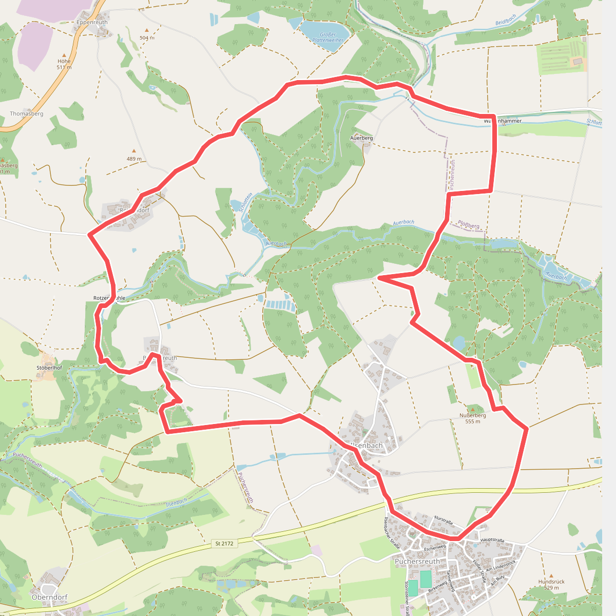 Skulpturenweg/Rundwanderweg Ilsenbach