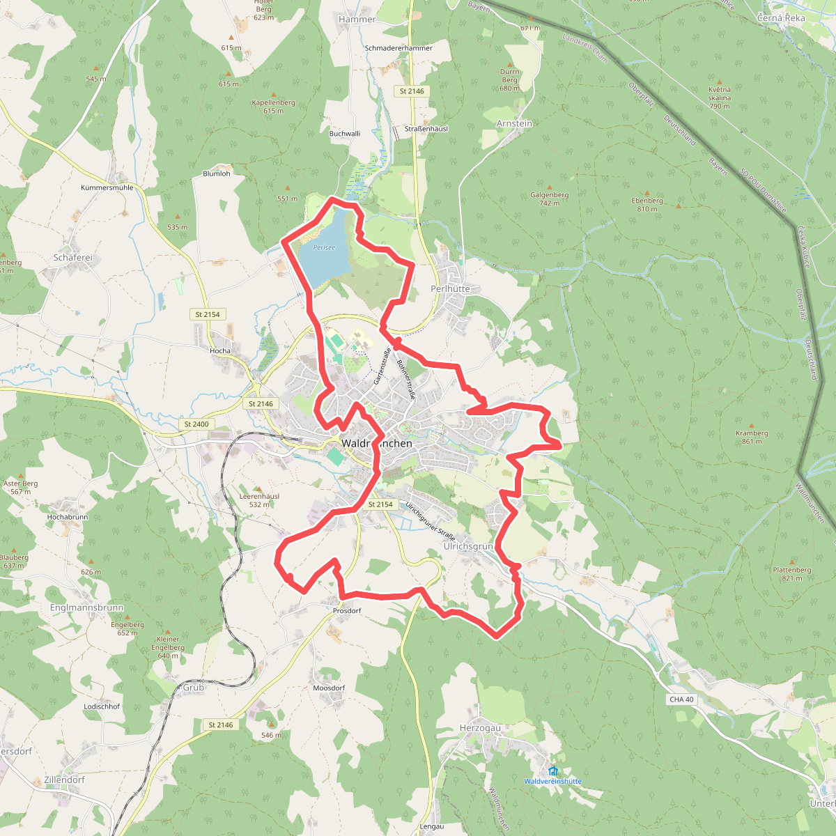 Goldsteig Rundweg Nr.10 Waldmünchen