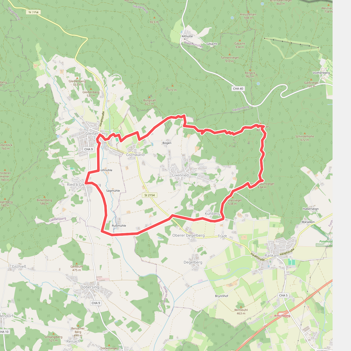 Gl7 »Kirschbaumriegelweg« (Gleißenberg)