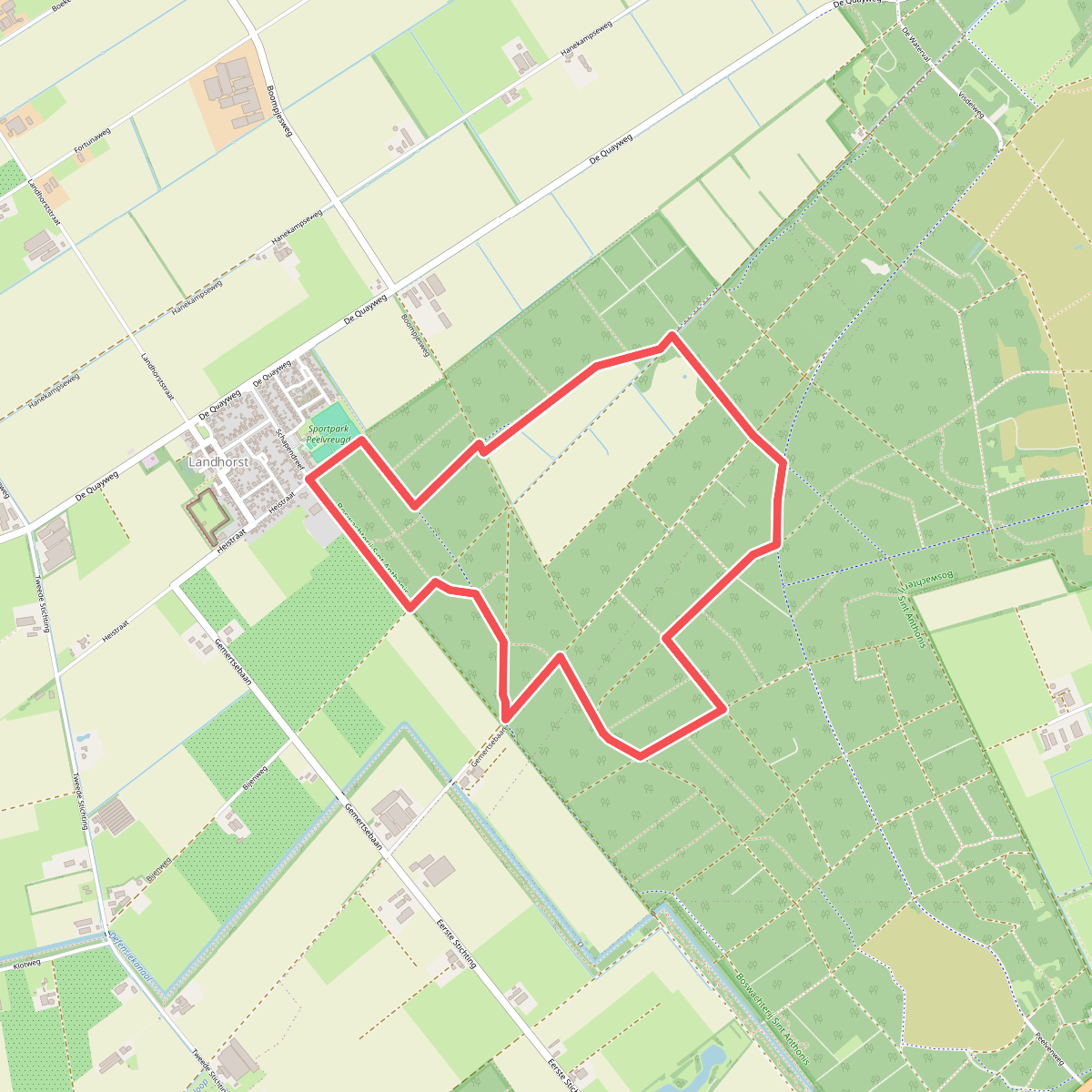Wandelroute Landhorst
