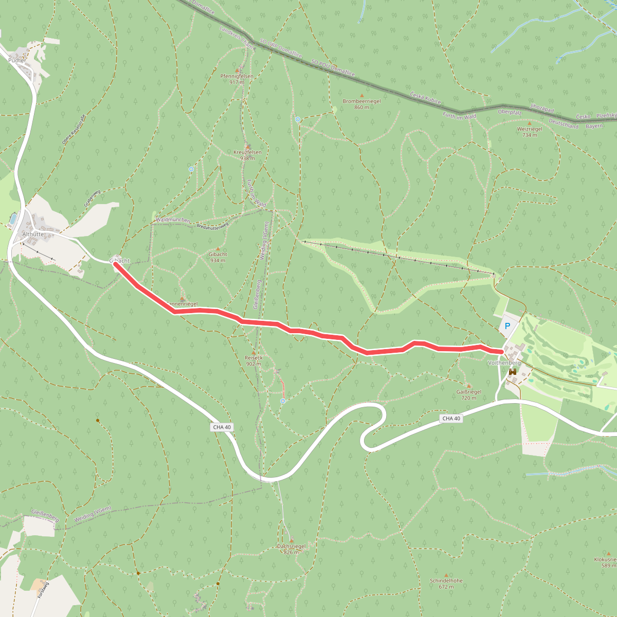 Fu41 »Gibachtweg« (Furth im Wald)