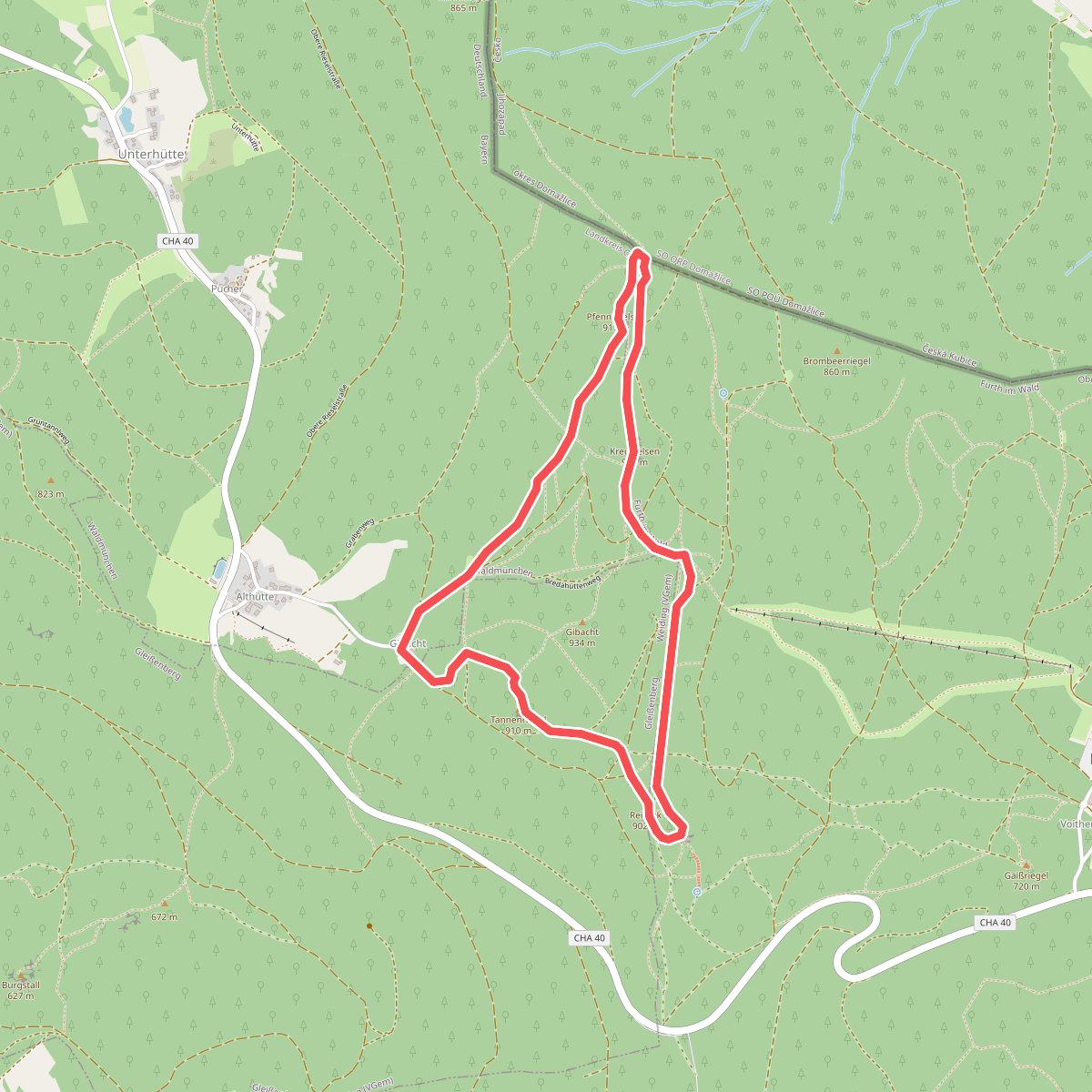 Rundwanderweg Gibacht
