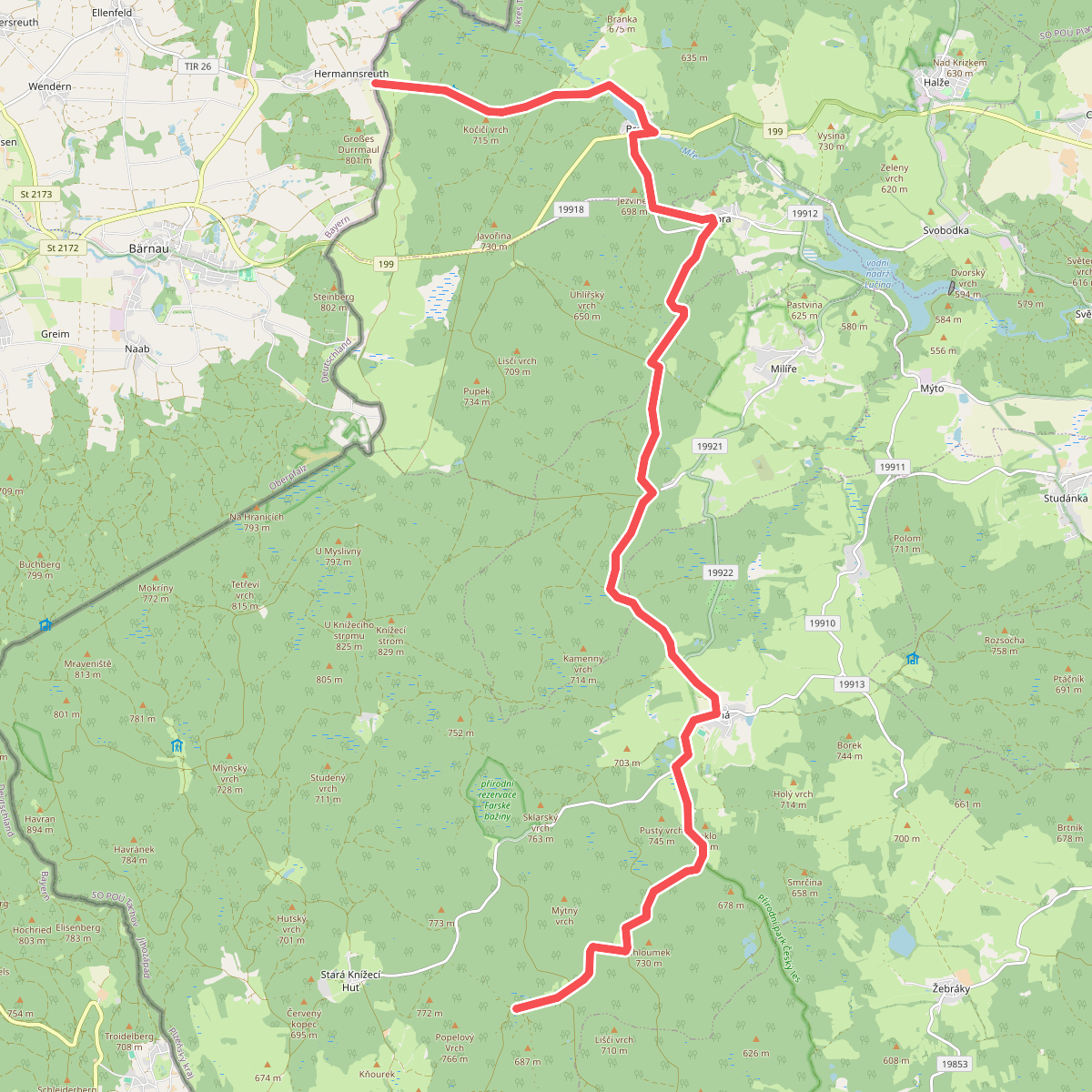 [M] Hraničná CZ/D - Na Kolerce