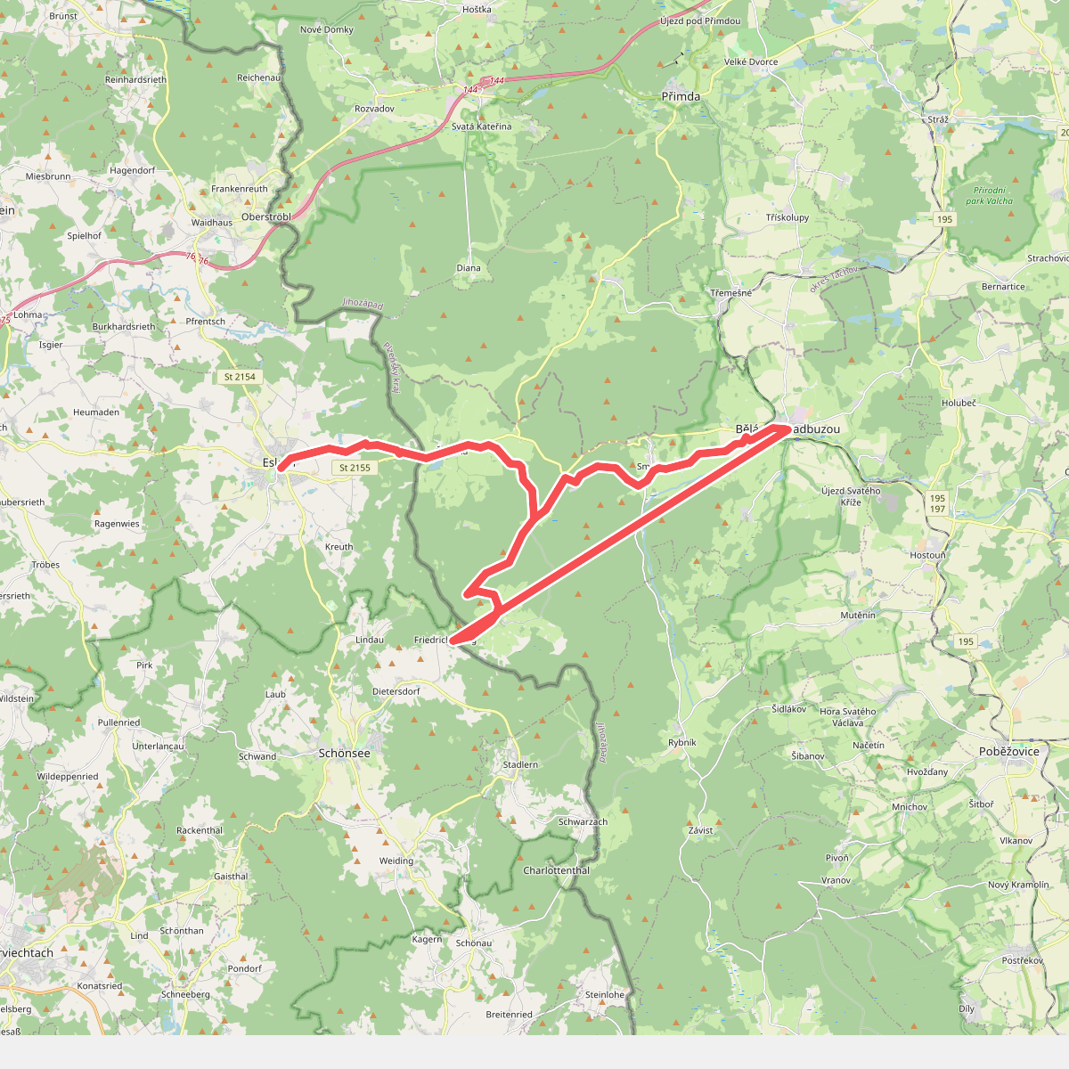 Eslarn - Bělá nad Radbuzou