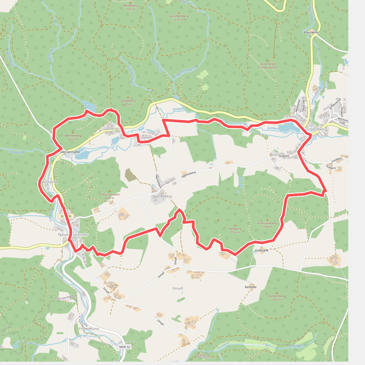 Rundwanderweg 4 - Panoramaweg