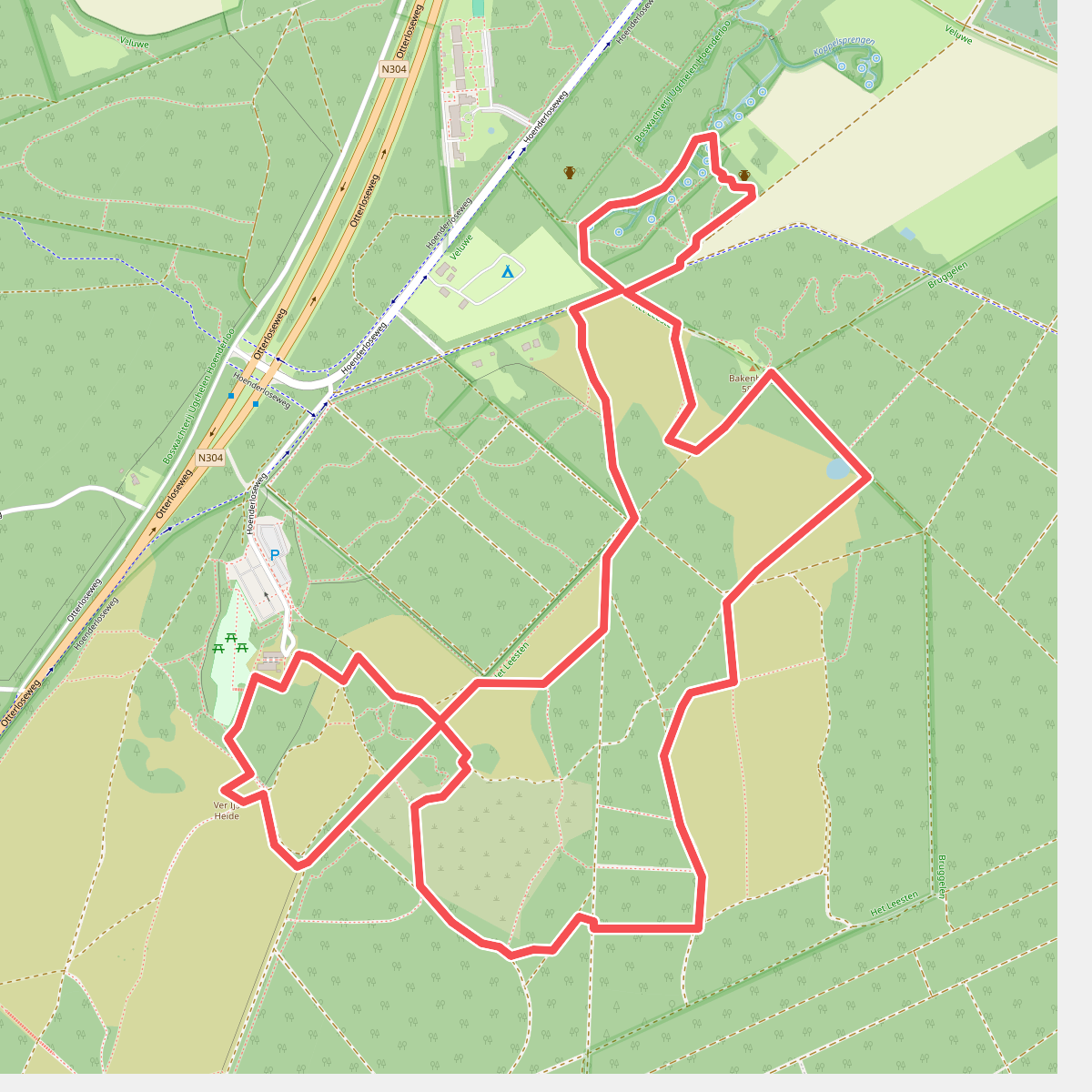 Boswachterspad Cultuurroute 't Leesten