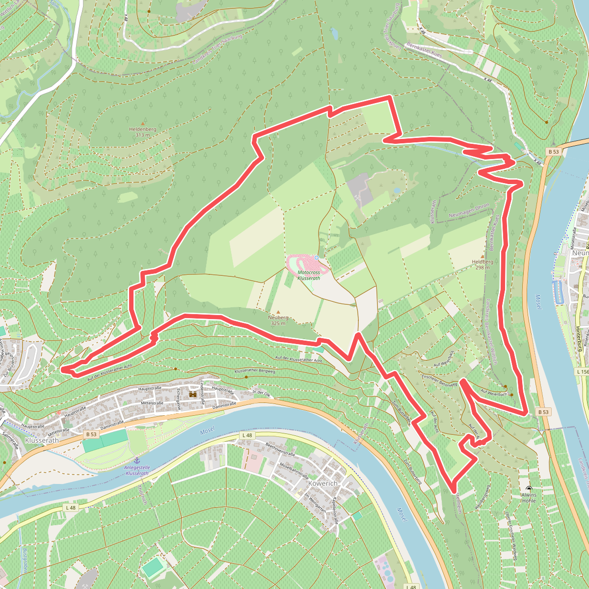 Klüsserather Sagenweg
