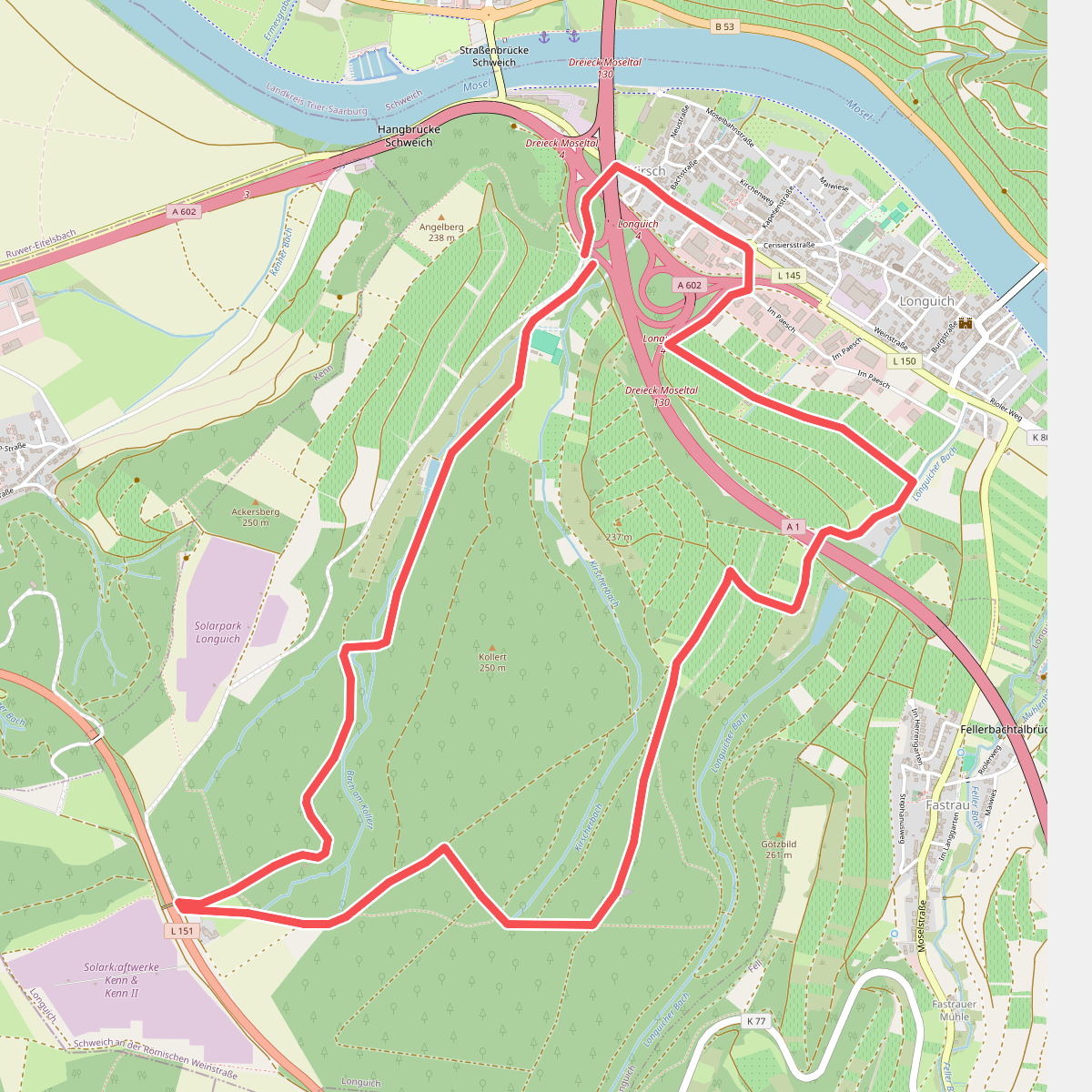 Longuich - Kleine Waldschleife
