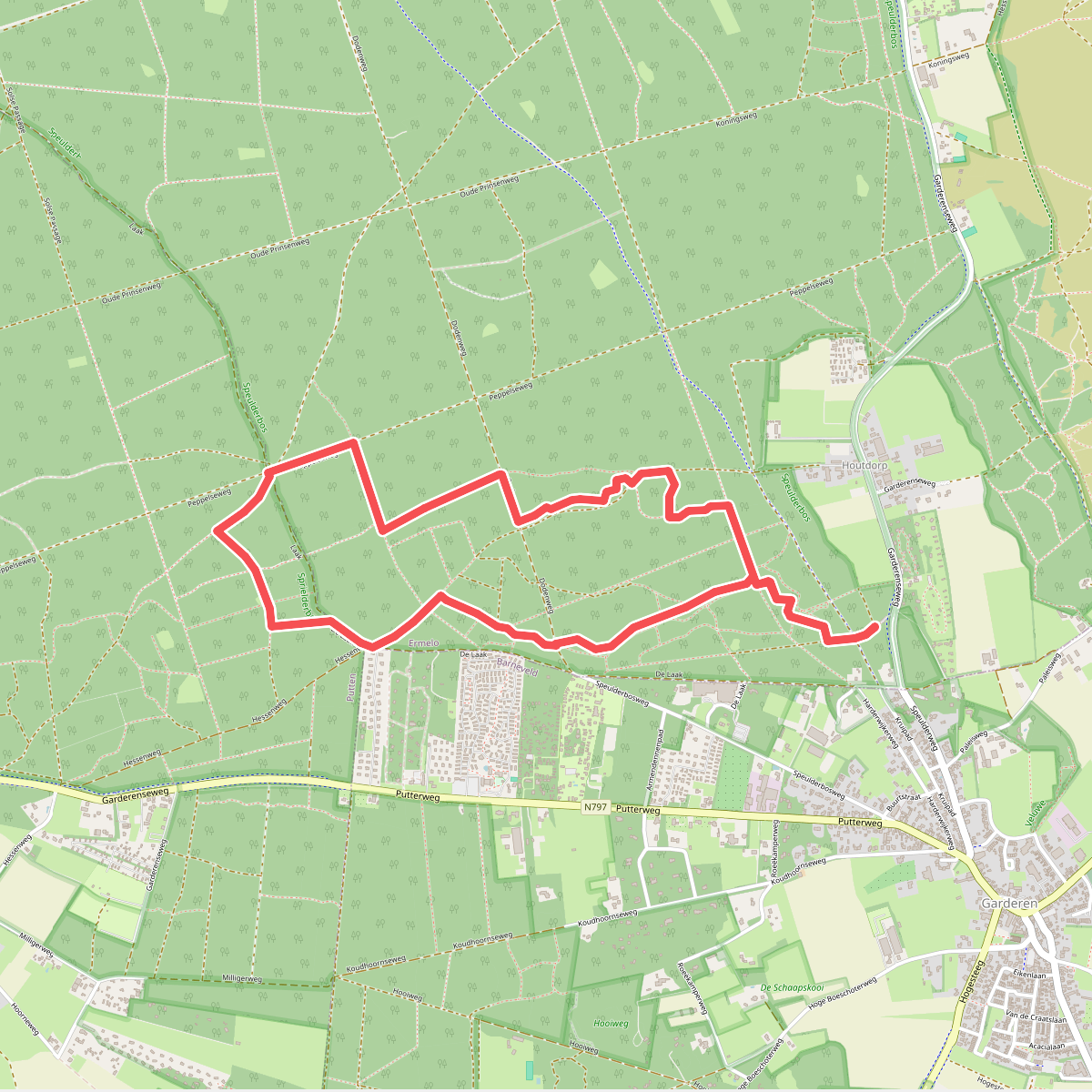 Wandelroute De Duintjes
