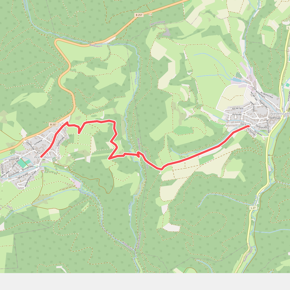 Wallenborn - Niederstadtfeld