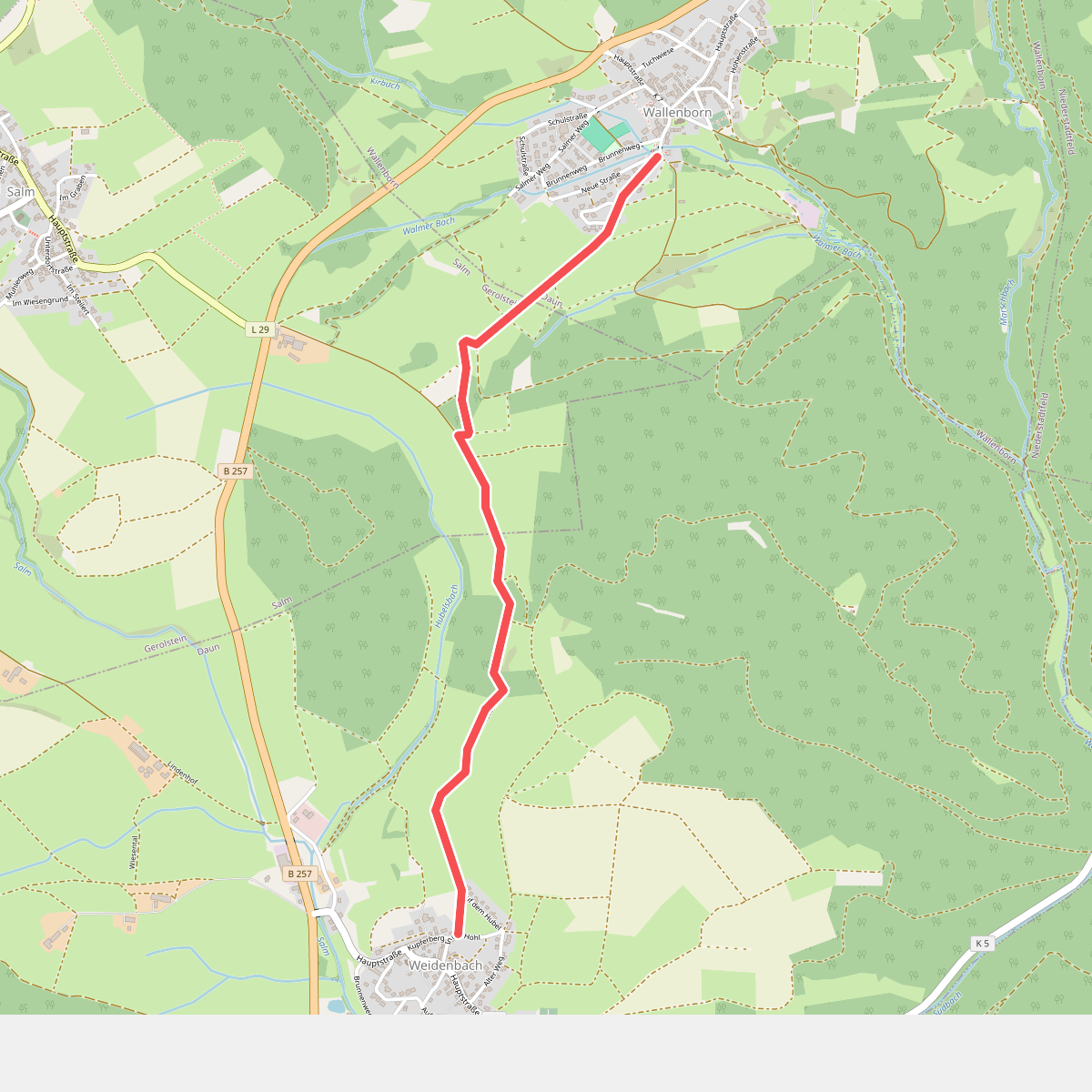 Wallenborn - Weidenbach