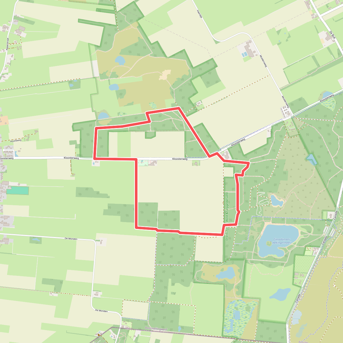 Wandelroute Elsloërveld