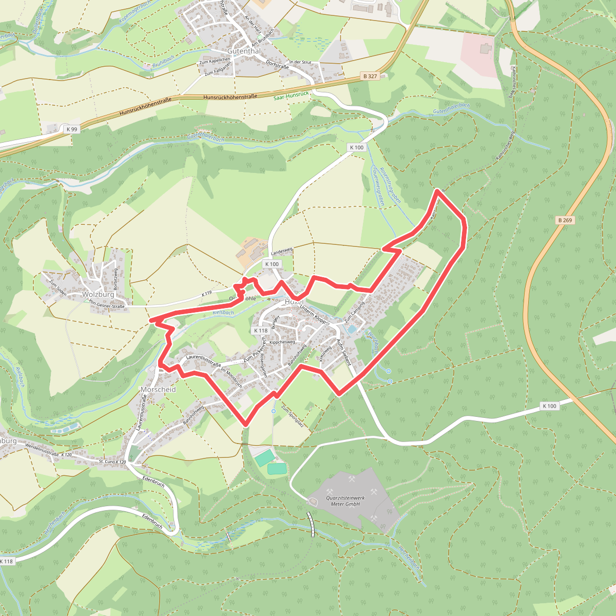 Oster-Höhlen Weg