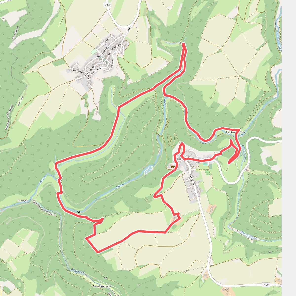Traumschleife Hunolsteiner Klammtour