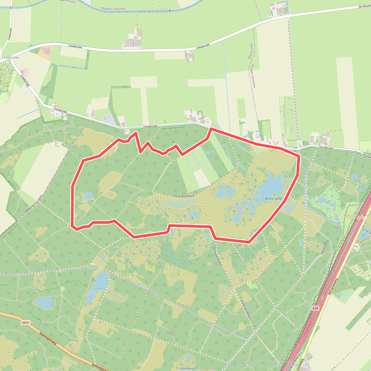 Wandelroute Witteveen