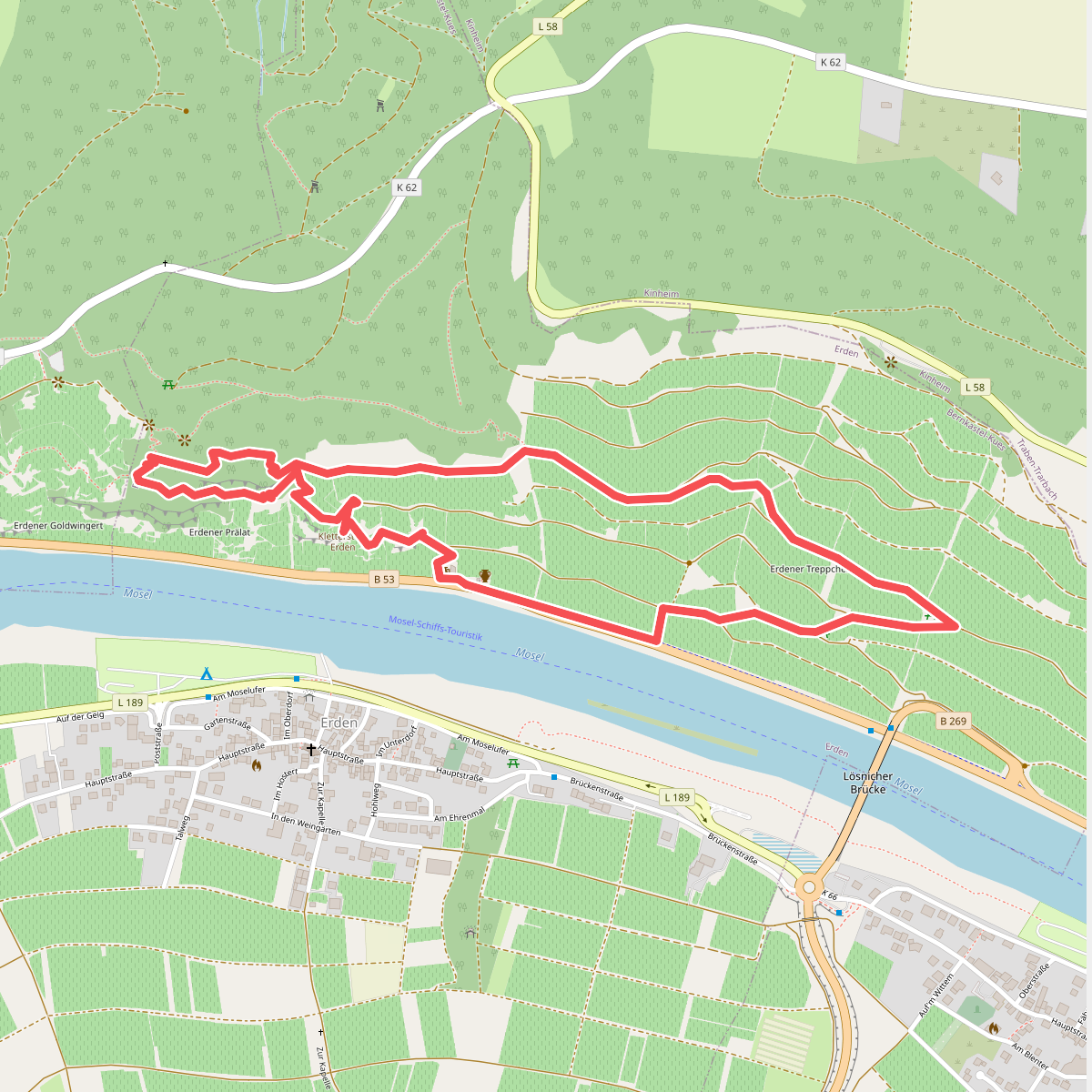 Kletterweg Erdener Treppchen